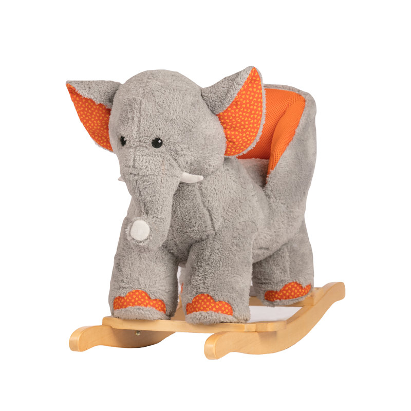 Rockin' Rider Ernie the Elephant Baby Rocker & Reviews Wayfair